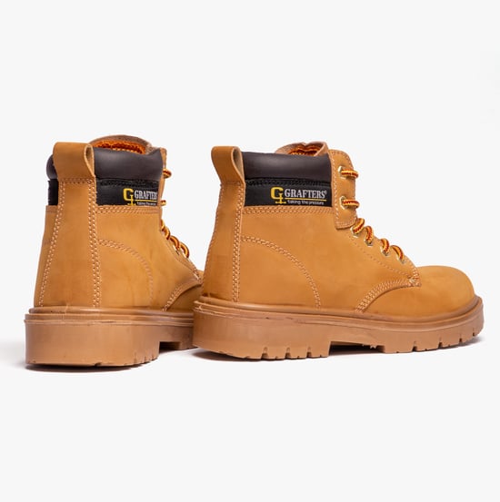 Grafters Stockton Safety Boot Leather Mens - Image 3