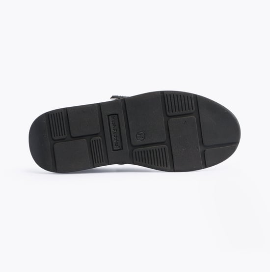 ROWAN Jungen Leder-Schulschuhe Schwarz - Image 3