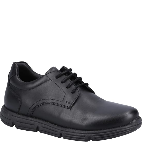 Hush Puppies Adrian SNR Lederschuhe Für Jungen In Schwarz - Image 1