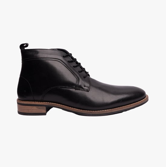Hush Puppies DECLAN LACE Herren Ankle Boots Schwarz - Image 1