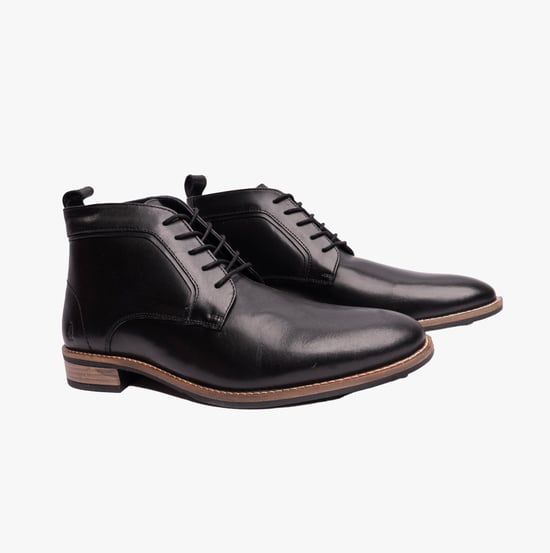 Hush Puppies DECLAN LACE Herren Ankle Boots Schwarz - Image 2