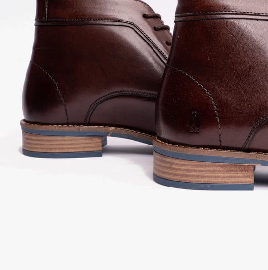 Hush Puppies DECLAN LACE Mens Formal Boots Brown - Image 5