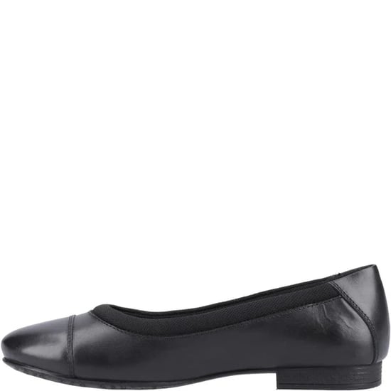 EMMA Mädchen Leder Schulschuhe Schwarz - Image 4