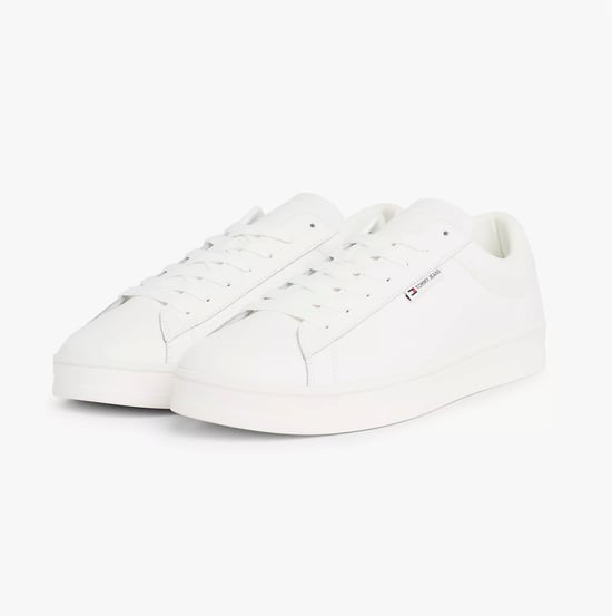 TJM LEATHER LOW CUPS Herren Sneaker Ecru - Image 6