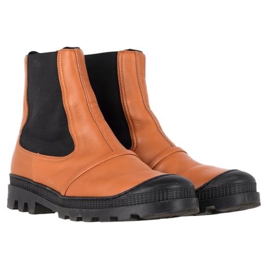 Loewe Chelsea-Stiefel aus braunem Leder - Image 4