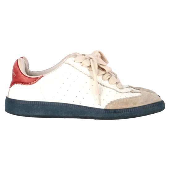 Isabel Marant Bryce Schnürsneaker aus weißem Leder und Wildleder - Image 1