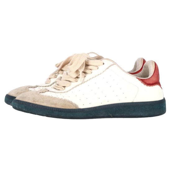 Isabel Marant Bryce Schnürsneaker aus weißem Leder und Wildleder - Image 4