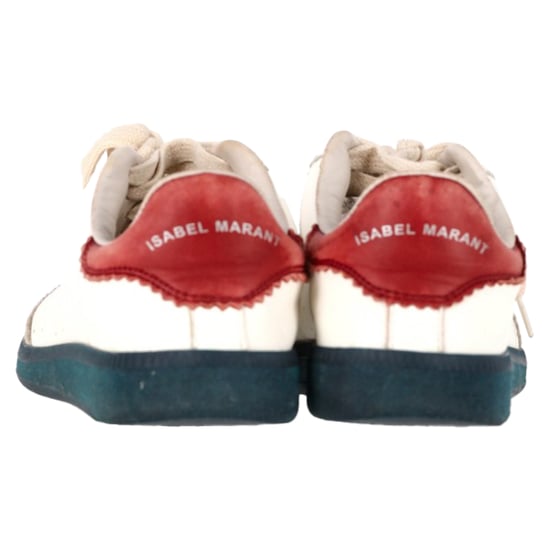 Isabel Marant Bryce Schnürsneaker aus weißem Leder und Wildleder - Image 5