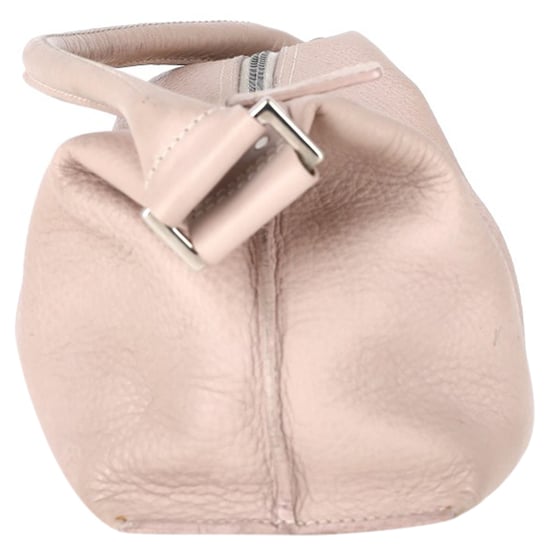 Maulbeer-Hobo-Schultertasche aus zartrosa Leder - Image 2
