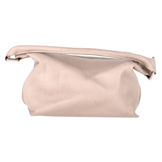 Maulbeer-Hobo-Schultertasche aus zartrosa Leder - Image 3