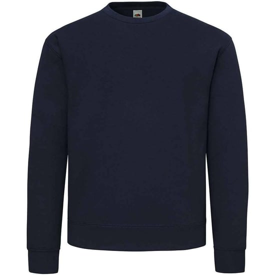 Fruit of the Loom - "Supercotton" Sweatshirt für Herren (Marineblau) - Image 1