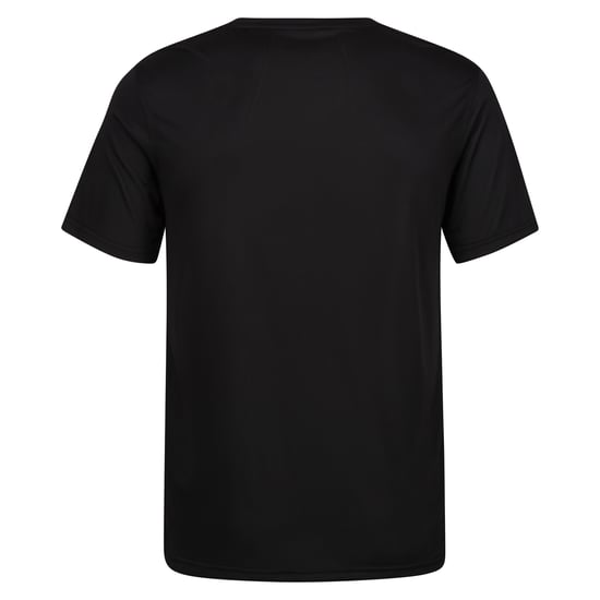 Regatta - "Fingal" T-Shirt V-Ausschnitt für Herren (Schwarz) - Image 2