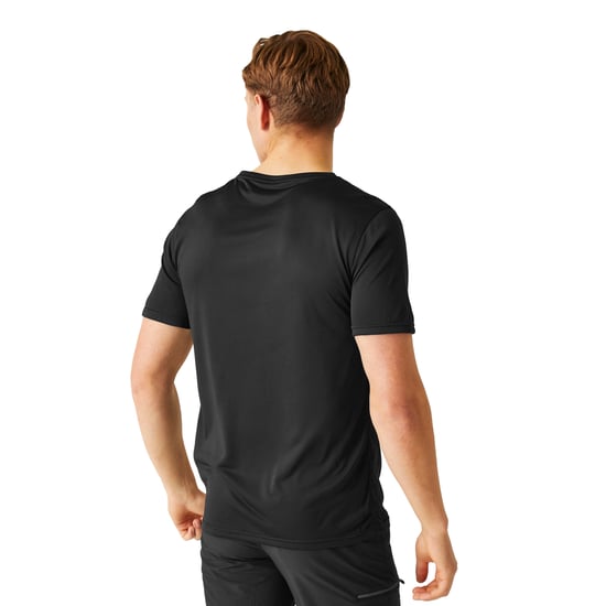 Regatta - "Fingal" T-Shirt V-Ausschnitt für Herren (Schwarz) - Image 5