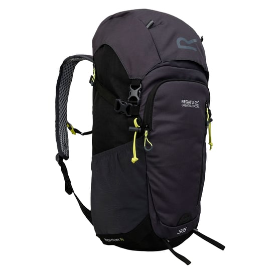 Regatta - Rucksack "Highton V2", 35l (Schwarz/Mittelgrau) - Image 3