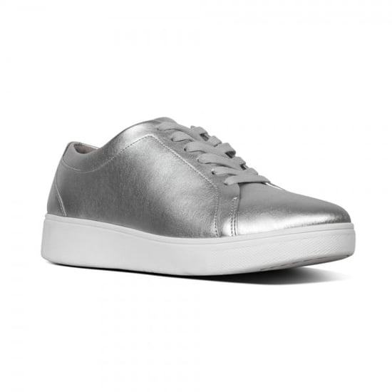 RALLY Damen Leder Sneaker Silber - Image 5