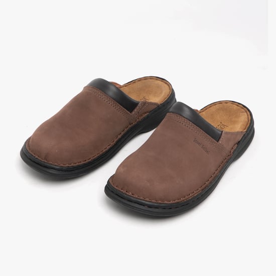 MAX Herren Nubukleder Clogs Brasil - Image 2