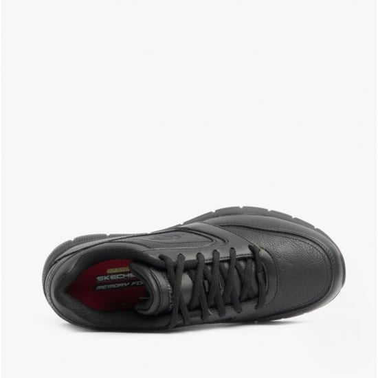 NAMPA WYOLA SR Damen rutschfeste Trainers Schwarz - Image 4