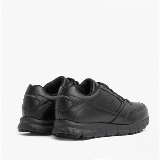 NAMPA WYOLA SR Damen rutschfeste Trainers Schwarz - Image 5