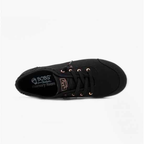 BOBS B CUTE Damen Canvas Slipper Schwarz - Image 5