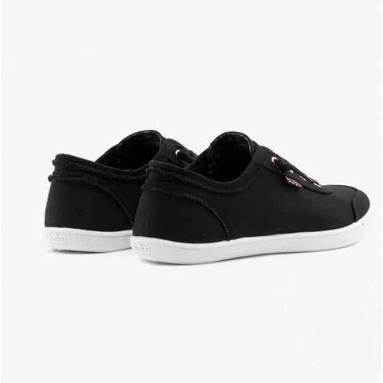 BOBS B CUTE Damen Canvas Slipper Schwarz - Image 6