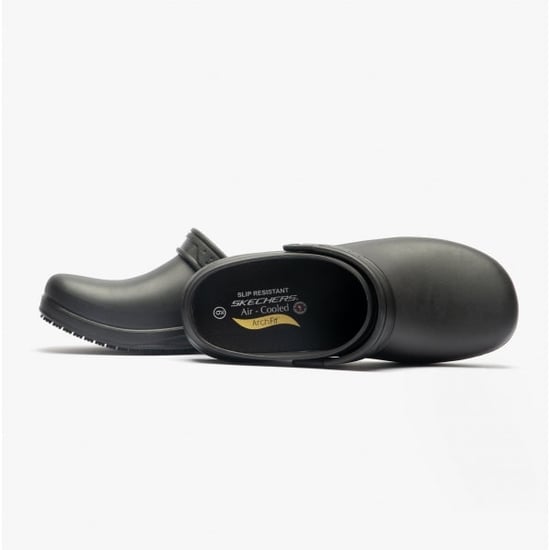 RIVERBOUND Herren Arch-Fit Clogs Schwarz - Image 4