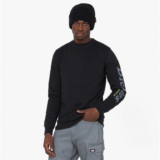 Dickies OKEMO Herren Grafik Sweatshirt Schwarz - Image 1