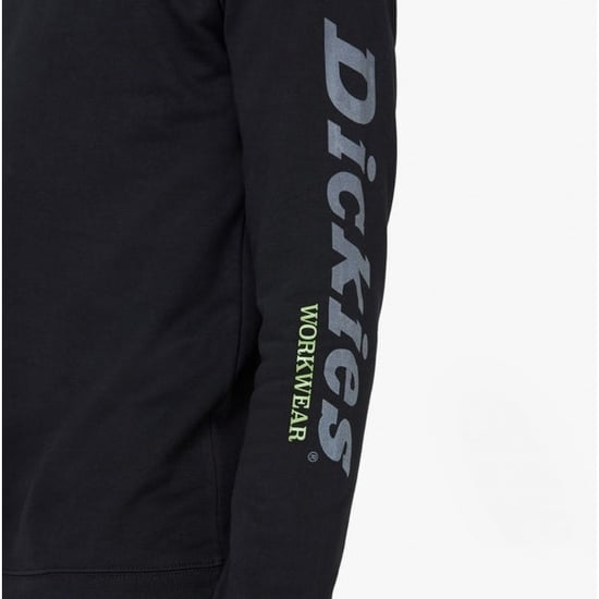 Dickies OKEMO Herren Grafik Sweatshirt Schwarz - Image 4
