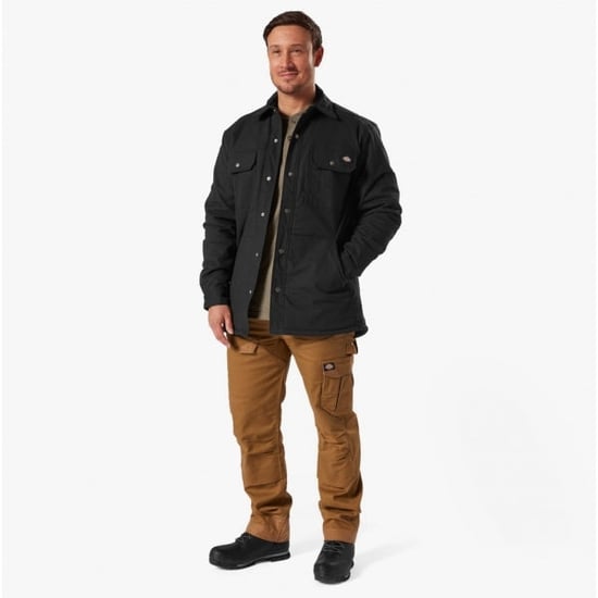 DUCK Herren Hemdjacke Schwarz - Image 3