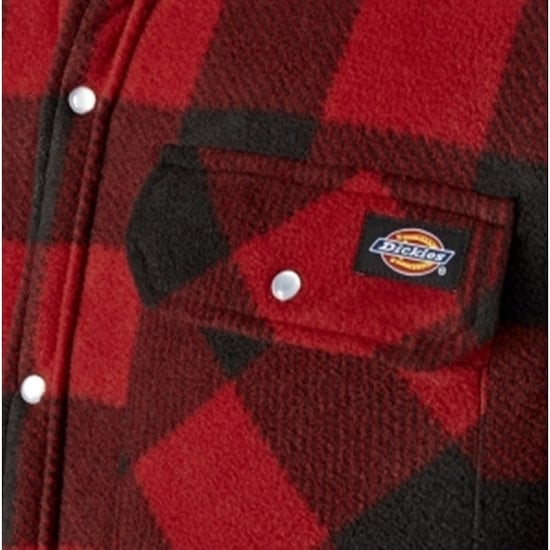 Dickies PORTLAND Herren Shirtjacke Rot - Image 2