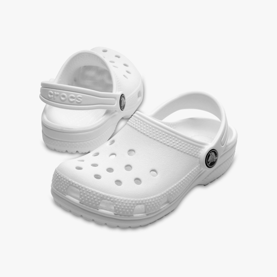 206991-100 KINDER CLASSIC Kinder Clogs Weiß - Image 2