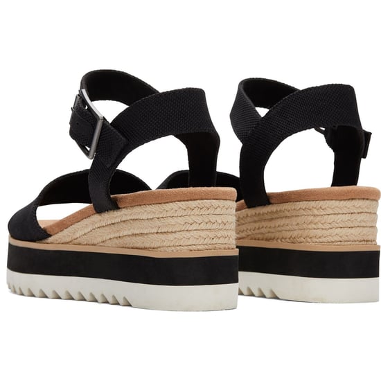 TOMS Diana Polyester Damen Schwarze Keilabsätze - Image 2