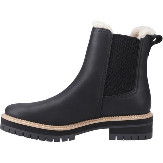 TOMS Bennet Leder Damen Schwarz Stiefel - Image 4