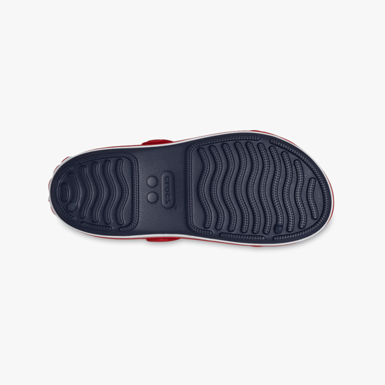 209424-4OT TODDLER CROCBAND CRUISER Kinder-Sandalen Navy/Varsity Red - Image 4