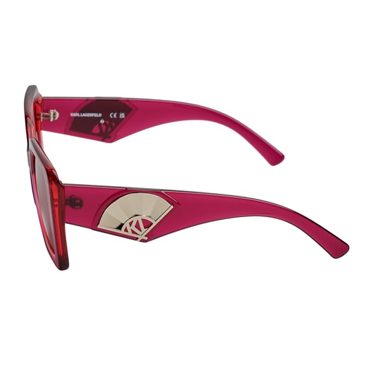 KL6126S Eckige Sonnenbrille für Damen - Image 3