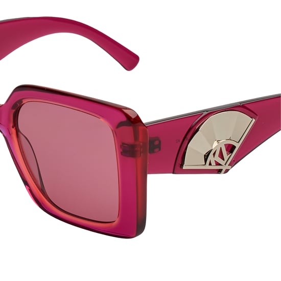 KL6126S Eckige Sonnenbrille für Damen - Image 2