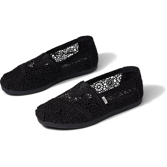 TOMS Alpargata Polyester Damen Espadrilles In Schwarz - Image 1