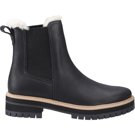 TOMS Bennet Leder Damen Schwarz Stiefel - Image 5