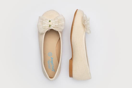 Ballerines de cérémonie en cuir de lin - Image 3