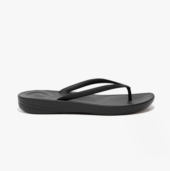 IQUSHION Damen Flip-Flop Ganz Schwarz - Image 1