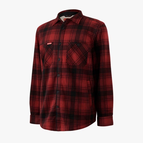Hard Yakka SHERPA Herren Shirtjacke Rot - Image 2
