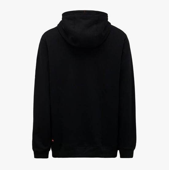 Hard Yakka BRUSHED FLEECE Mens Sweatshirt Black - Image 2