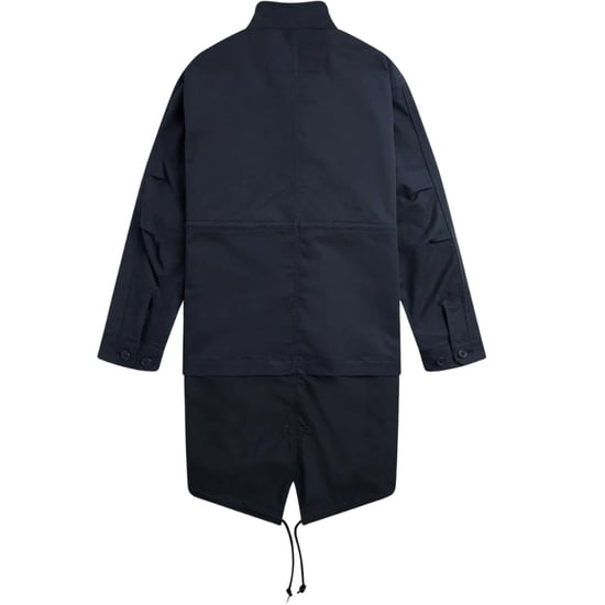 Fred Perry Doppellagige, schattierte marineblaue Jacke - Image 2