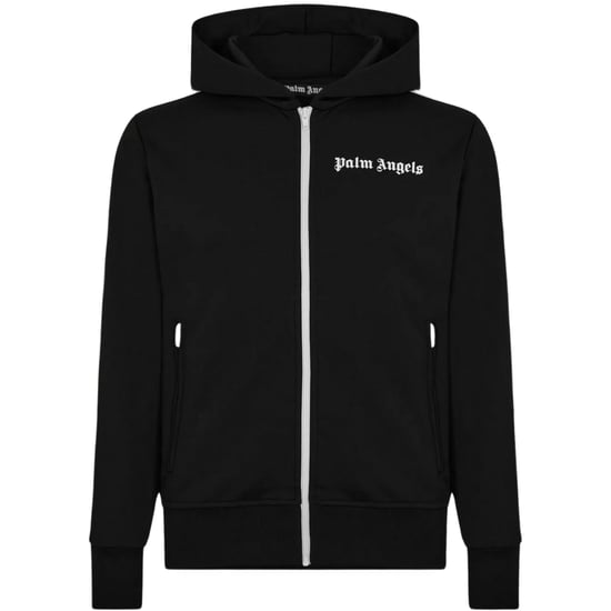 Palm Angels Classic Track schwarze Kapuzenjacke - Image 1