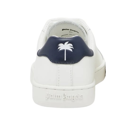 Palm Angels – Sneaker „Palm 1“ in Marineblau mit Absatz in Weiß - Image 3