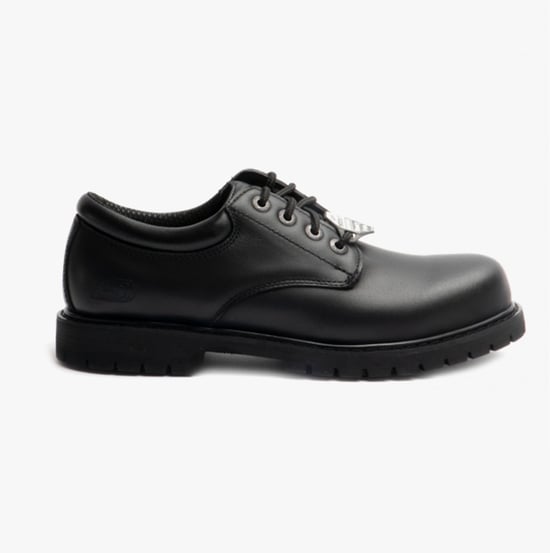 ENTSPANNTER PASSFORM: COTTONWOOD - ELKS SR Herren Leder Antirutschschuhe Schwarz - Image 1