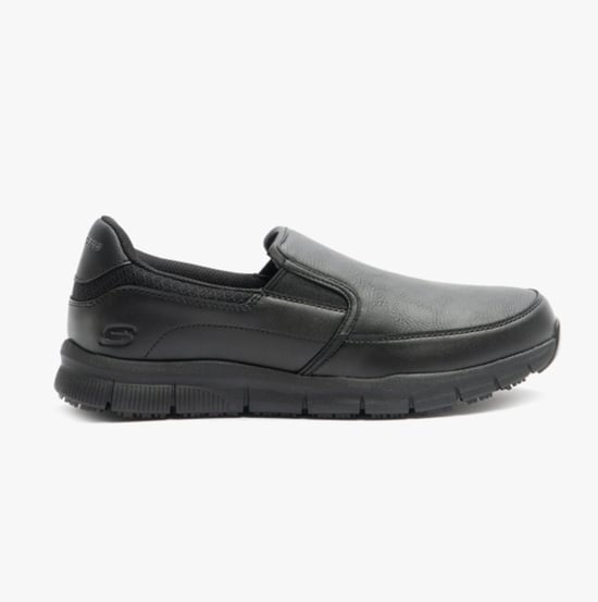 RELAXED FIT - NAMPA GROTON Herren Slipper Schwarz - Image 1