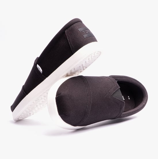 TOMS Alp FWD Canvas Herren Espadrilles In Schwarz - Image 4