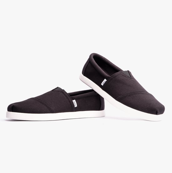 TOMS Alp FWD Canvas Herren Espadrilles In Schwarz - Image 2