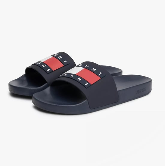 TJ POOL SLIDES Herren-Pantoletten Dunkelblau - Image 2