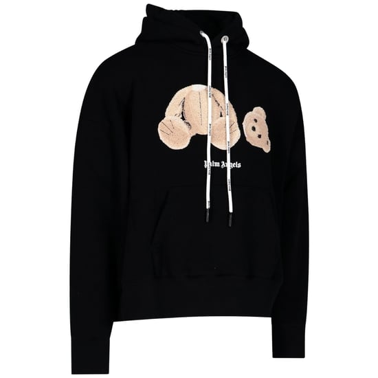 Palm Angels Kill The Bear Schwarzer Kapuzenpullover - Image 3